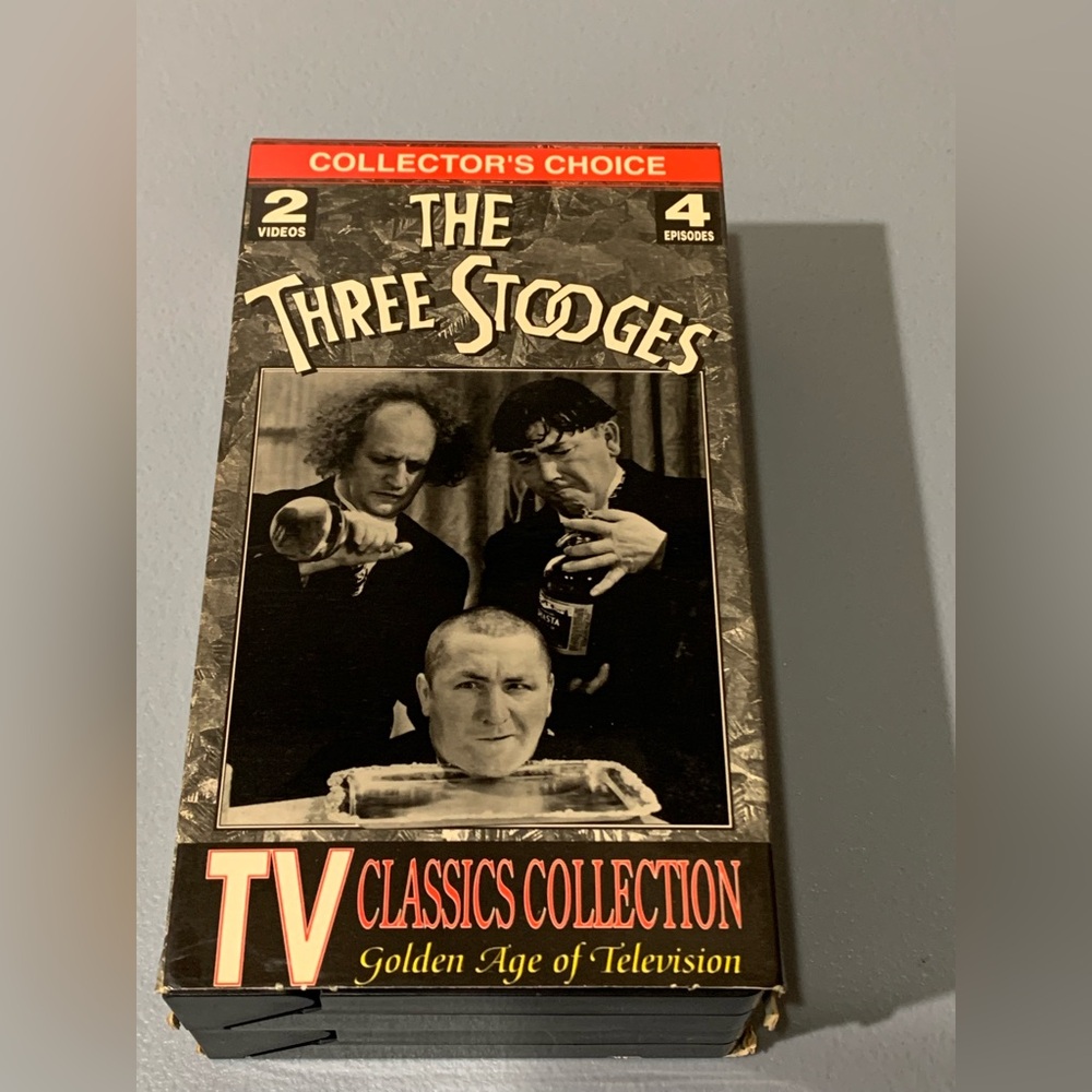 The Three Stooges TV Classics Collection VHS